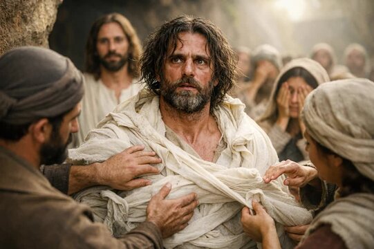 Jesus Raising Lazarus from the Dead