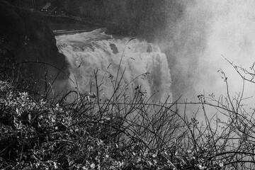 Wet Misty Waterfall 2