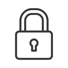 Secure lock icon Vector