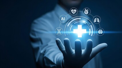Healthcare Technology and AI Integration: Medical Advancements with Artificial Intelligence, DNA Analysis, Heart, Brain, Lungs, and Kidney Health Innovations