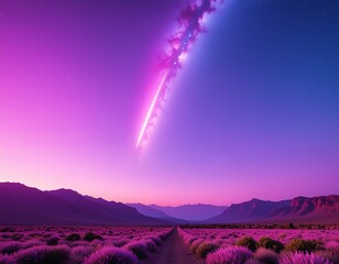 aurora borealis over the mountains, sunset over the mountains, abstract background with colorful lights, abstract light background, abstract colorful background