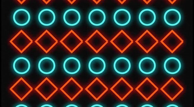 red neon light