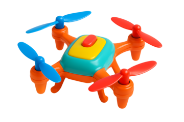 High tech toy drone with integrated camera for aerial photography and video