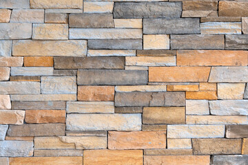 close up on stone wall background