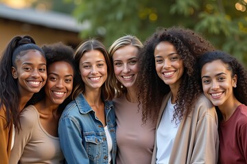 Uniting for Health and Charity: Embracing Diversity in Community Initiatives - A Photo Shoot Displaying Unity and Compassion