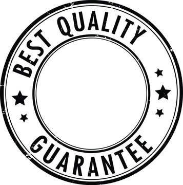 Best quality guarantee stamp with stars