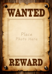 Wanted Poster Paper