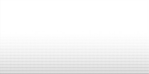 Dotted halftone gradient texture. Fading polka dot background. Repeated dots gradation pattern background. Black vanishing comic pop art overlay backdrop. Halftone raster effect wallpaper. Vector