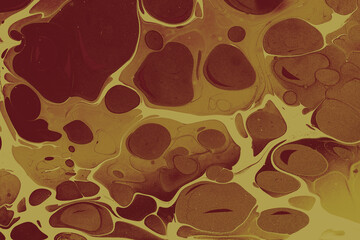 Abstract Ebru Marbling Texture Background