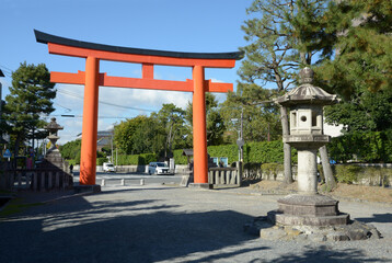 吉田神社　一の鳥居　京都市左京区吉田神楽岡町