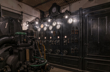 Power station of a historic bunker.