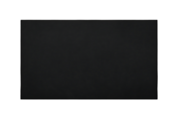 Black square silhouette, cutout, PNG isolated on transparent background