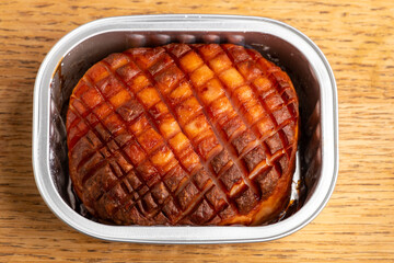 baked bavarian leberkaese