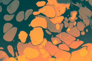 Abstract Ebru Marbling Texture Background