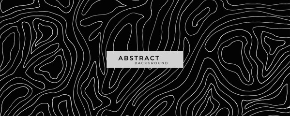 Abstract geometric line black background. Abstract hand drawn brush strokes. Brush stroke and texture. Minimalist background for banner, poster, cover, brochure, flyer, website
