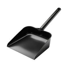 Black Plastic Scoop Used for Various Tasks in Garden or Home Cleanup Activities