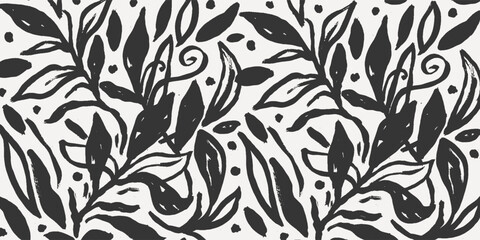 Abstract hand drawn brush strokes. Brush stroke and texture. Abstract ink brush stroke background. Minimalist background for banner, poster, cover, brochure, flyer, website