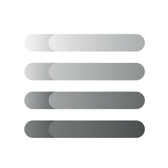 Fototapeta premium Business Infographic template. Thin line design with numbers 4 options or steps. Infographic. Presentation Grey.