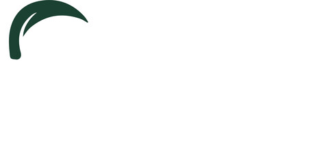 Christmas inscription Santa in hand lettering