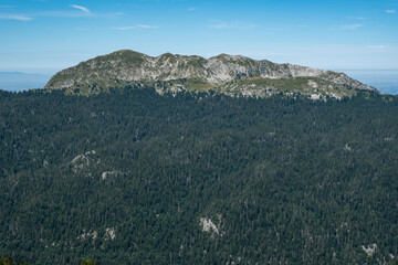 Cr&ecirc;te de montagne (Alpes, France)