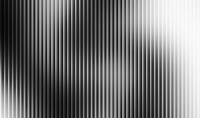 Abstract monochromatic vertical lines create a dramatic grayscale gradient background effect with intense shadow and light contrast