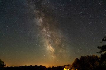 Fototapeta premium Darkest Milkyway from Correze - Serandon - 2024