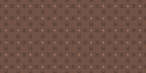 Fototapeta premium Elegant Brown Geometric Pattern Background