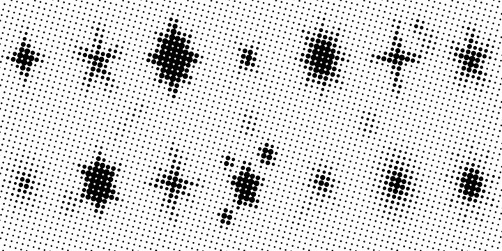 Set of blinking stars, sparks and sparkles. Shining twinkle sunburst shapes collection. Magic light flare pack for design template, poster, banner, brochure, leaflet. Abstrack