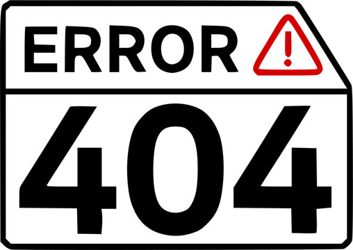 error 404 isolated icon. simple element illustration from programming concept icons. error 404 editable logo sign symbol design on white background. can be use for web and mobile