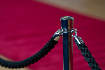 close up of a rope with a knot