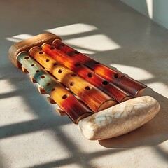 Bamboo flute elegant tones high resolution picture