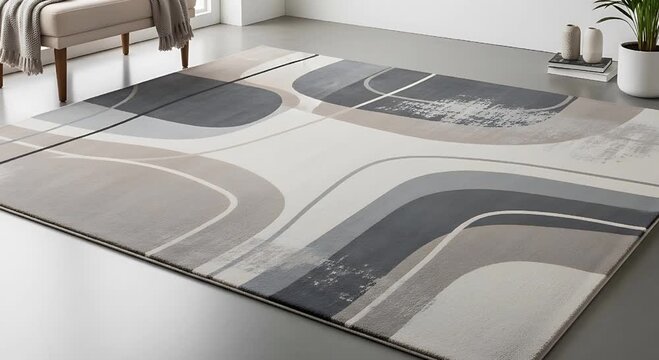 Modern Interior Floor Pattern