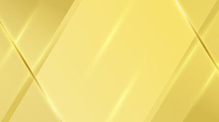 Luxury Gold Wallpaper with Diagonal Light Effects  Premium Vector