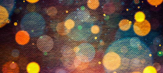 Bokeh background perfect for Holidays, christmas, New year and various desing project works