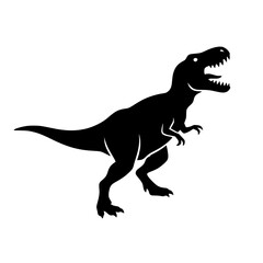 T-Rex Dinosaur Silhouette Tyrannosaurus Rex Icon