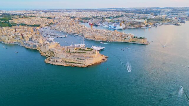 Dingli Cliffs, Malta, drone aerial photography,