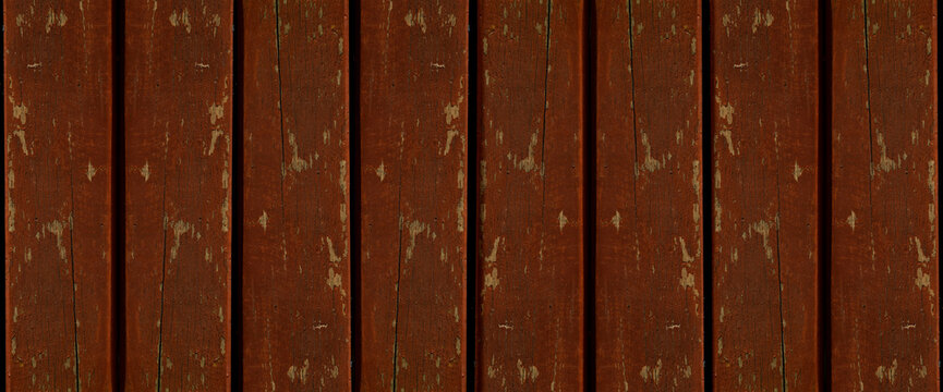 Fundo com textura de madeira de tons avermelhados, parede de t&aacute;buas desgastadas