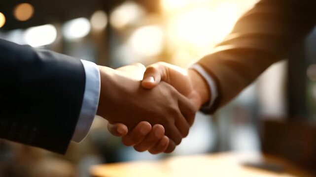 Portrait style shot of faceless mentor and mentee together natural light creating warm atmosphere positive professional interaction development moment modern workplace relation