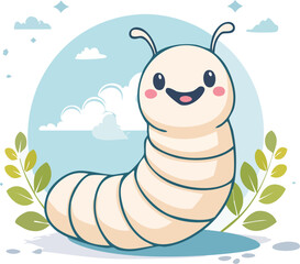 worm in nature