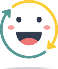 happy smiley face icon