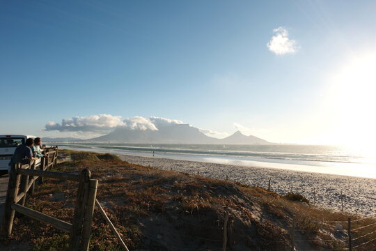 Blouberg. Table Mountain. Cape Town.