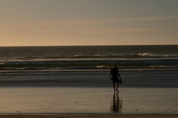 Naklejka premium Blouberg. Table Mountain. Cape Town.