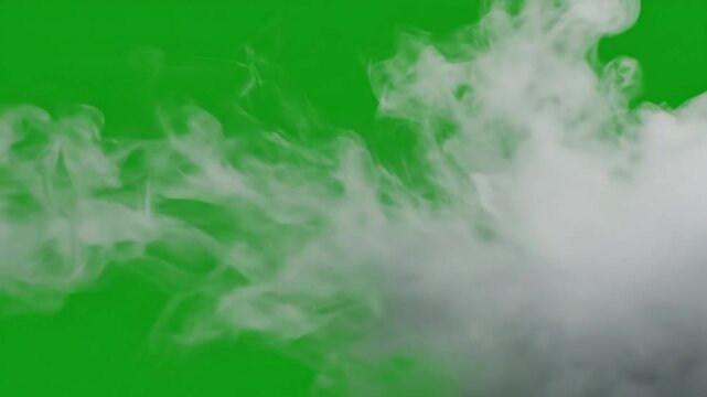 Swirling vortex in misty valley with slowly swirling fog layer on effect ad_ready green screen swirling fog elements style featuring