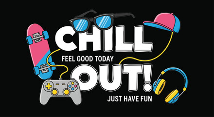 Naklejka premium Creative design with text 