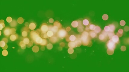 Overlapping light rays on surface with bokeh effect becoming brighter and effect ad_ready green screen bokeh overlay style featuring