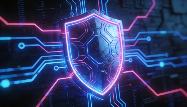 Cyber ​​security and data protection, internet network security, protect business and financial transaction data from cyber attack, user private data security encryption. Generative AI - Powered by Adobe