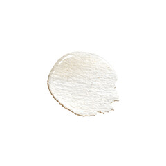 tiny watercolor drop of white food colouring soft handpainted gentle shading minimal design on a plain white background high resolution PNG isolated no outline