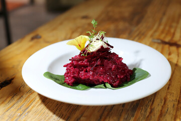 chef preparing gnocchi by hand in the traditional way