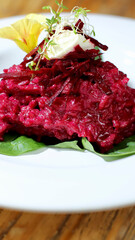 chef preparing gnocchi by hand in the traditional way