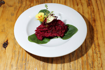 chef preparing gnocchi by hand in the traditional way